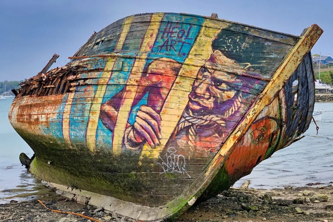 Bateau Cimetière marin de Quelmer