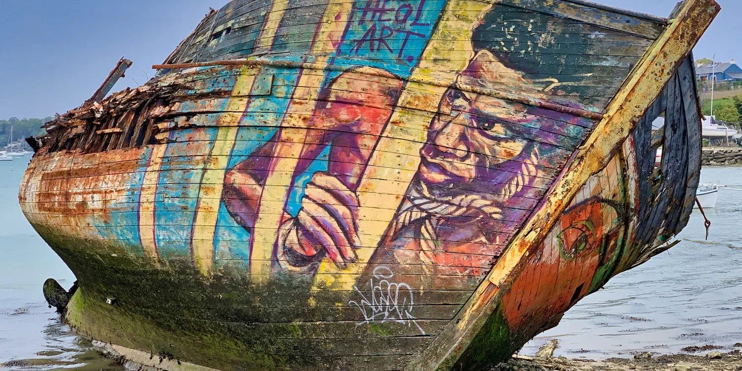 Bateau Cimetière marin de Quelmer