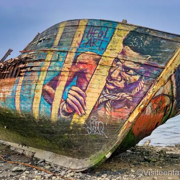 Bateau Cimetière marin de Quelmer
