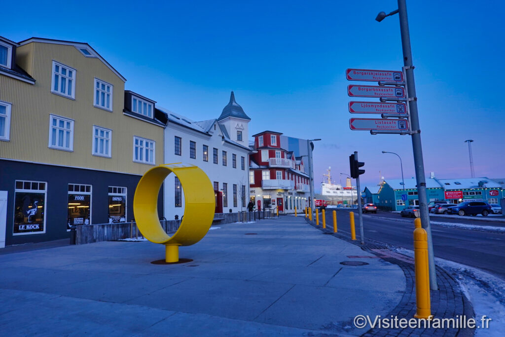 maisons colorées de Reykjavik,maisons colorées reykjavik