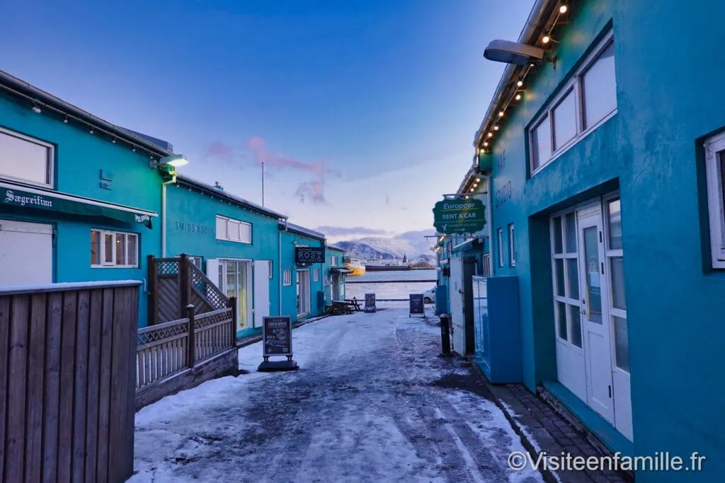maisons colorées de Reykjavik Les maisons colorées de Reykjavík