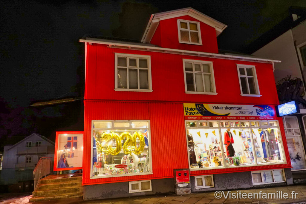 maisons colorées de Reykjavik,maisons colorées reykjavik