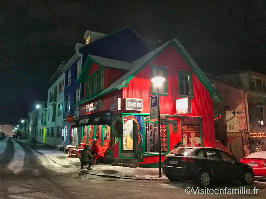 maisons colorées de Reykjavik Les maisons colorées de Reykjavík
