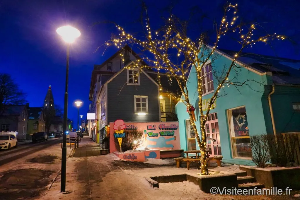 maisons colorées de Reykjavik Les maisons colorées de Reykjavík