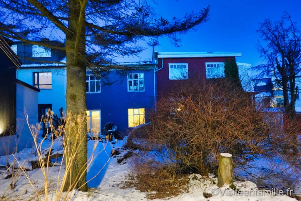 maisons colorées de Reykjavik Les maisons colorées de Reykjavík