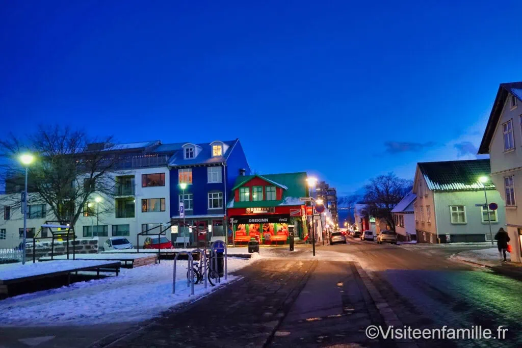 maisons colorées de Reykjavik Les maisons colorées de Reykjavík