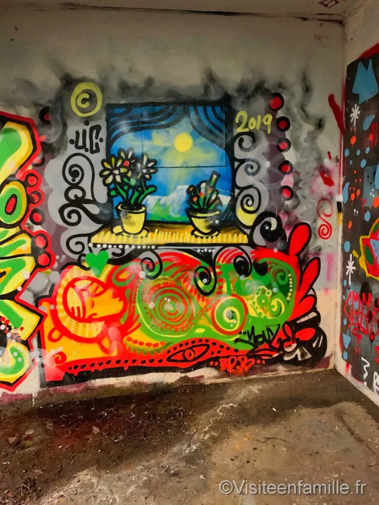 tag dans un souterrain de Reykjavik