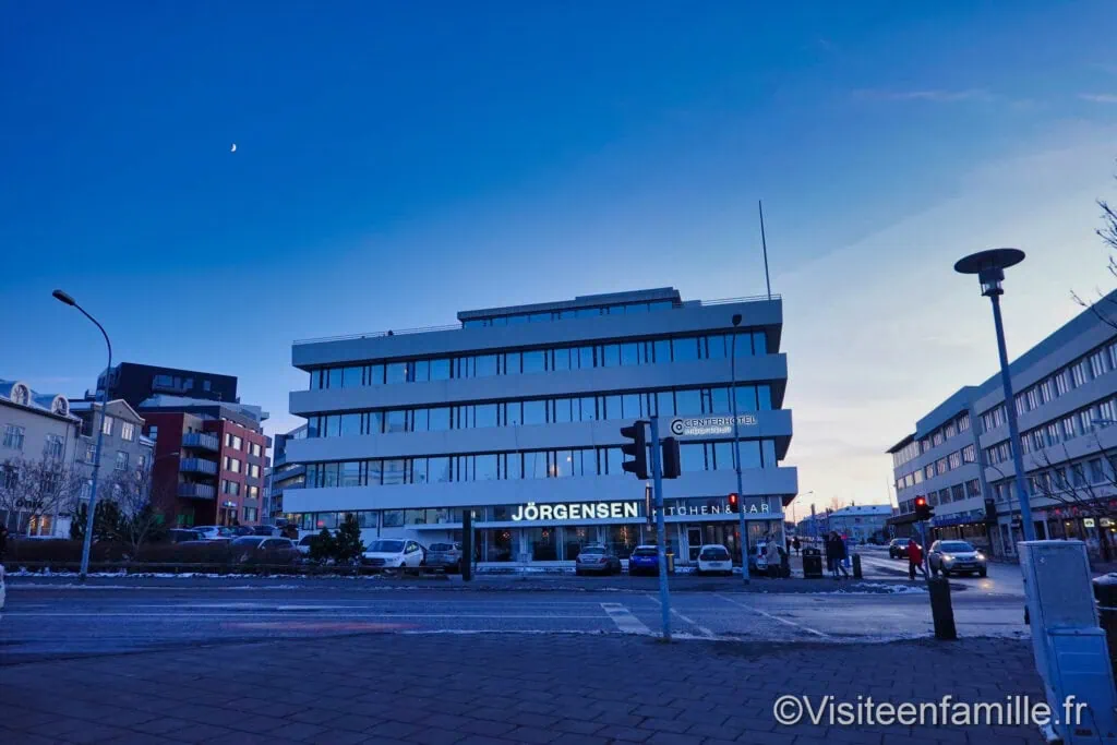 CenterHotel Midgardur à Reykjavik de jour