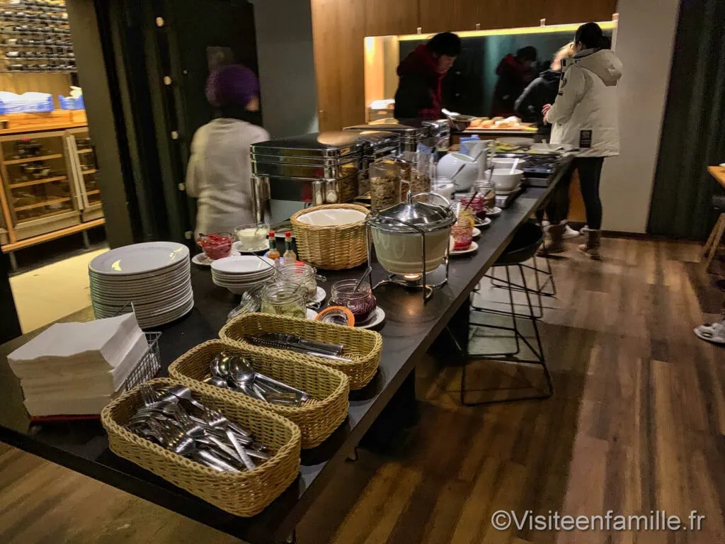 Petit déjeuner au Center Hotel Midgardur à Reykjavik