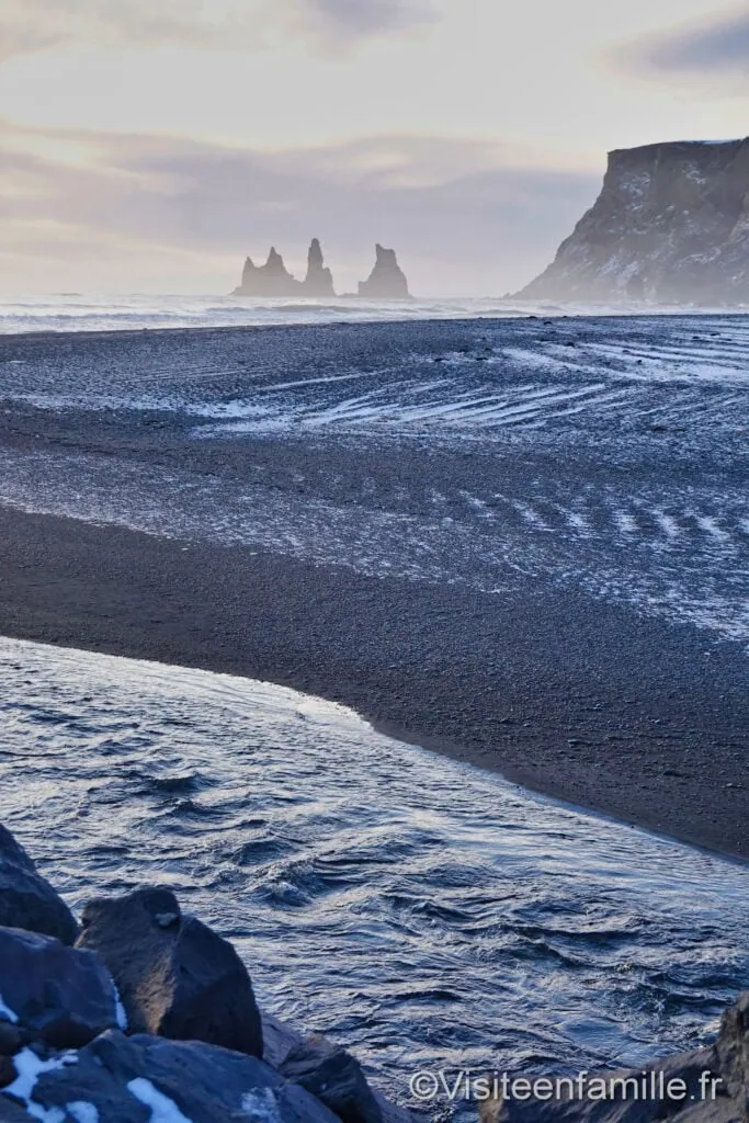 sable noir vík í mýrdal islande