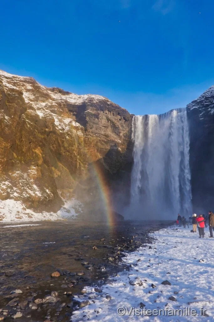 skogafoss waterfall