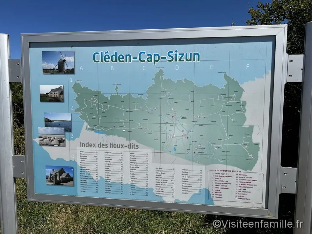 Carte de cledent cap Sizun