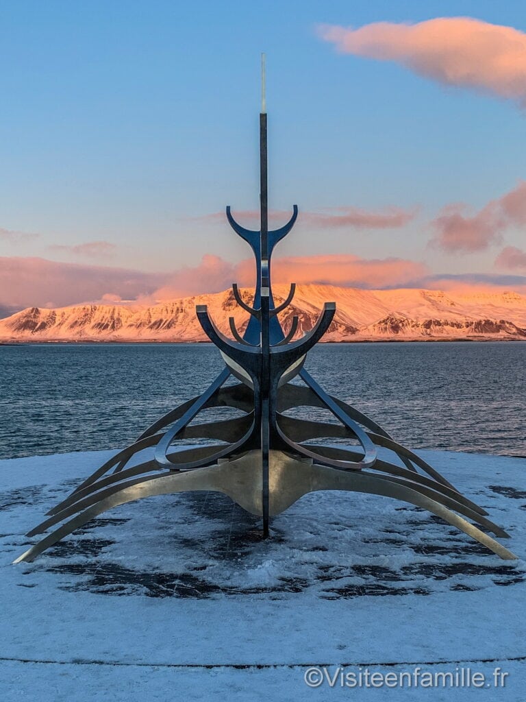 Le voyageur du soleil à Reykjavik 