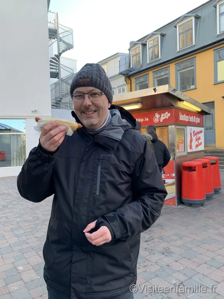 hot dog Bæjarins Beztu Pylsur