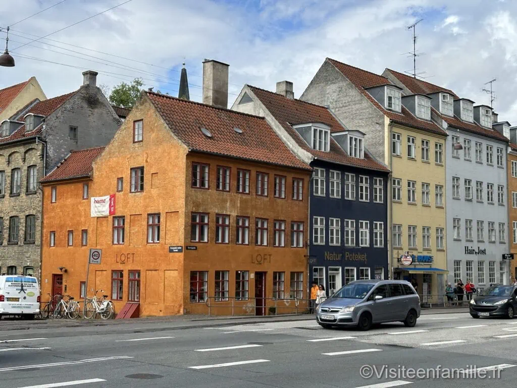 Maison en couleur Quartier de Nyhavn