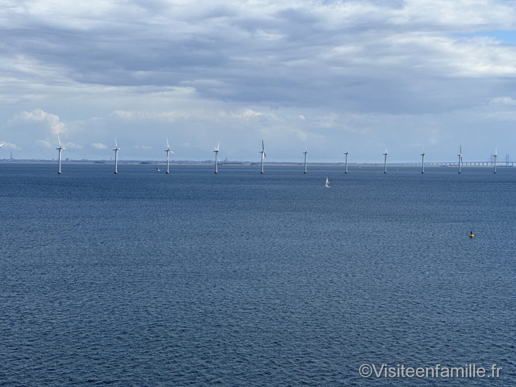 éoliennes Copenhague en mer