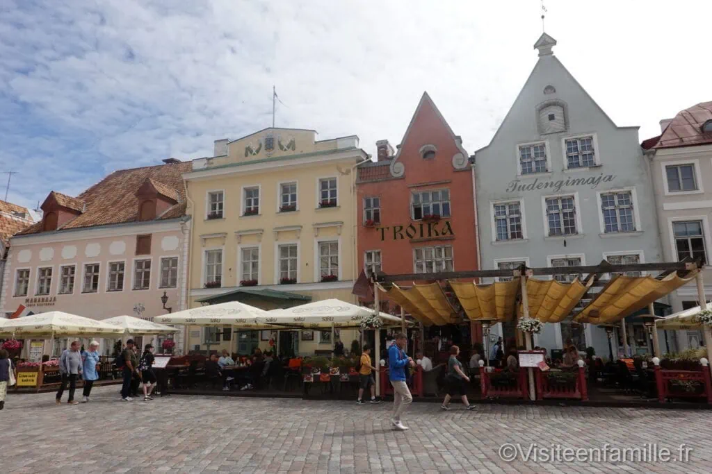 Les restaurants place de ville Tallinn