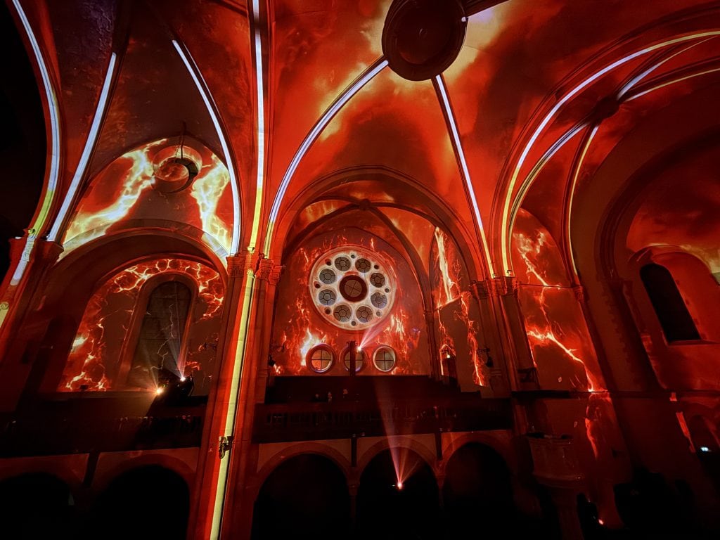 Fête des Sorcières de l'Est Avis Spectacle Céleste Metz au Temple Neuf